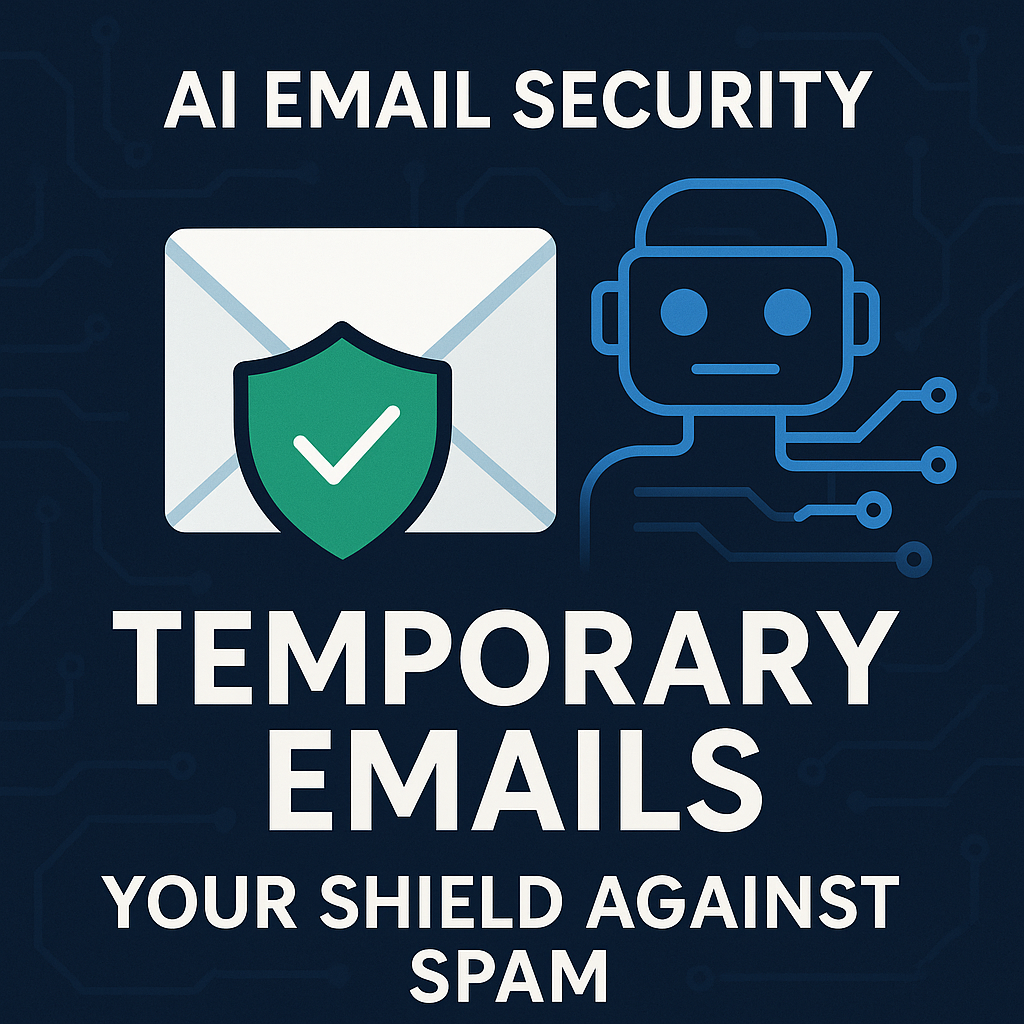 Temporary email protection from AI spam